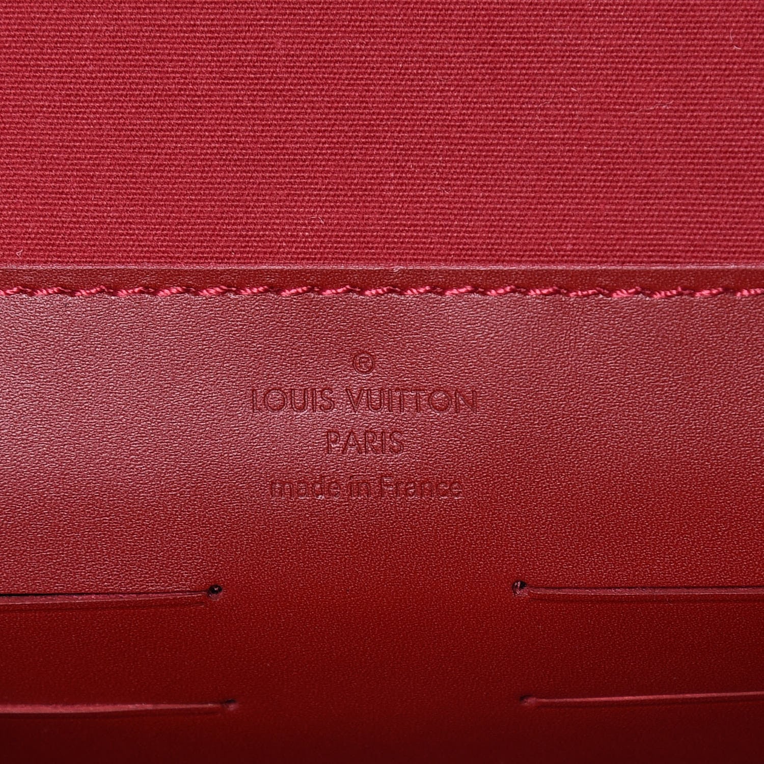 Louis Vuitton Vernis Ana Clutch Pomme D'Amour 6 of 9