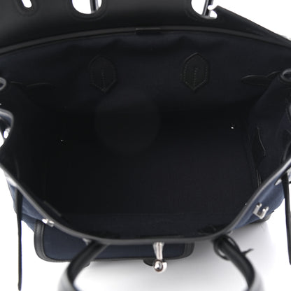Hermes Goeland Toile Swift Cargo Birkin 35 Bleu Marine 5 of 10