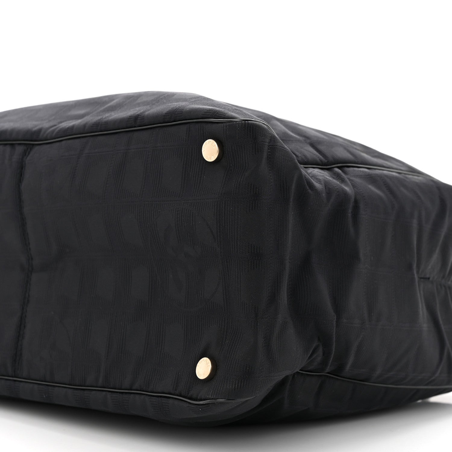 Chanel Nylon Medium Travel Tote Black 10 of 13