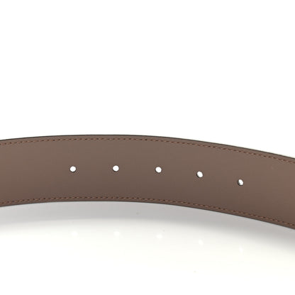 Gucci Calfskin Double G 40mm Belt 85 34 Porcelain Rose 3 of 5