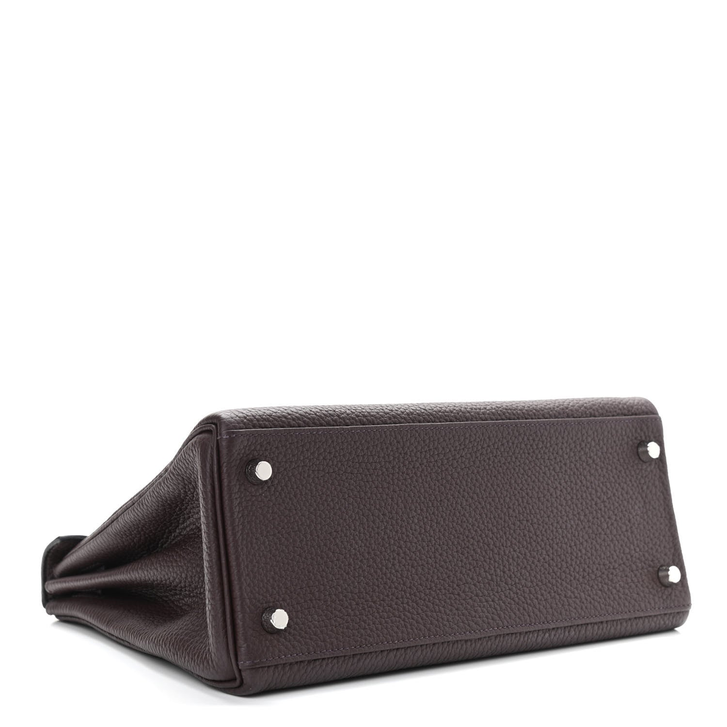 Hermes Taurillon Clemence Kelly Retourne 28 Rouge Sellier 3 of 10