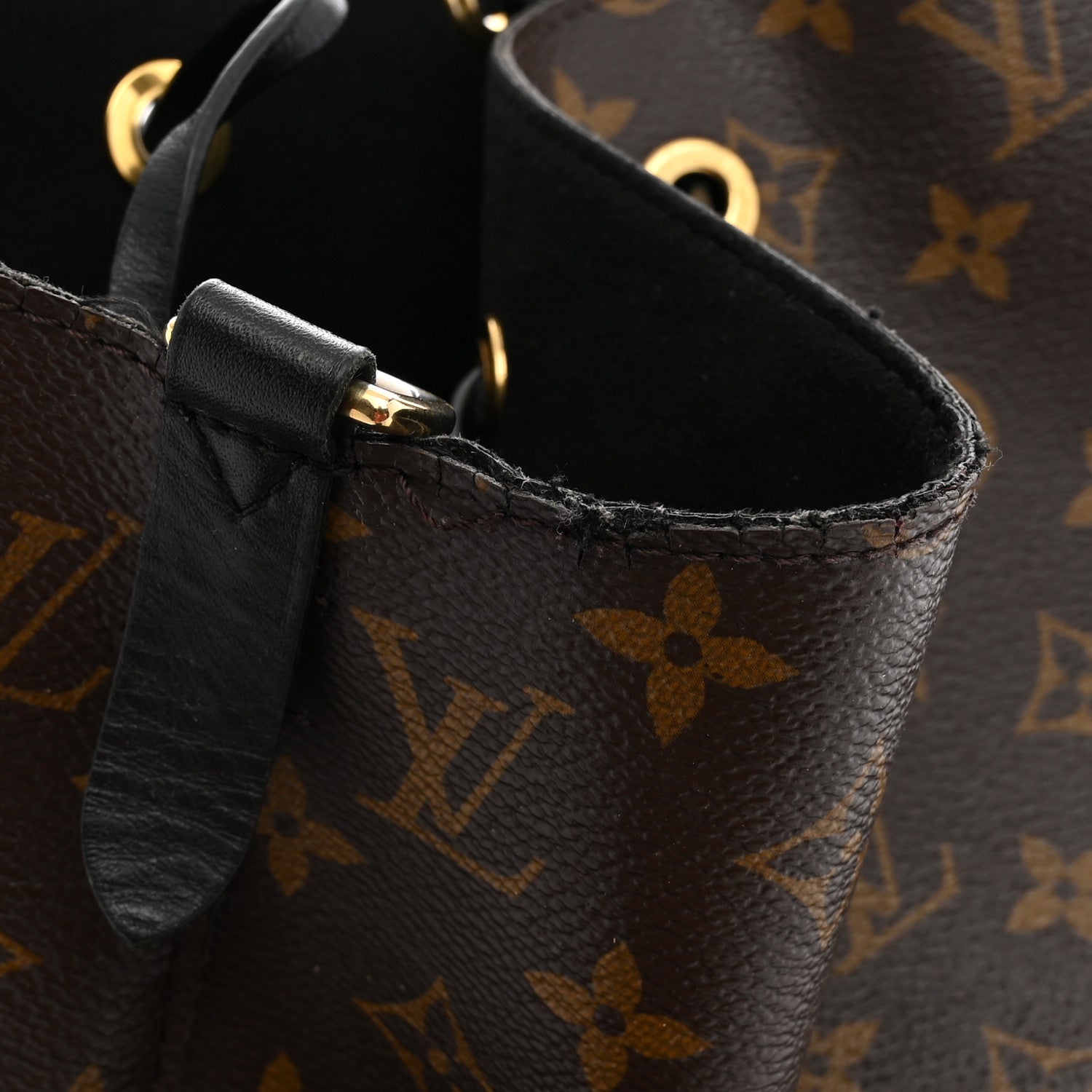 Louis Vuitton Monogram Neonoe MM Black 12 of 15