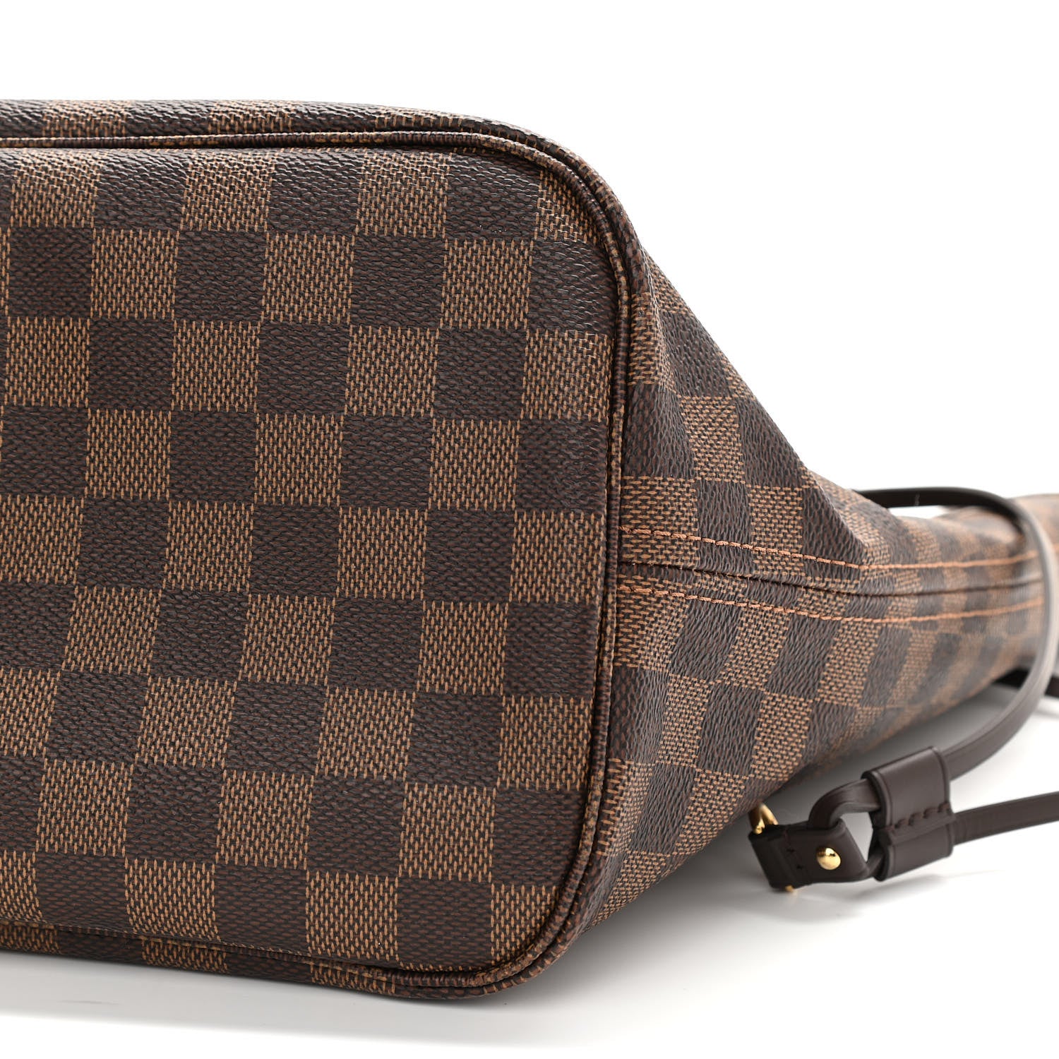 Louis Vuitton Damier Ebene Neo Neverfull MM Rose Ballerine 11 of 12