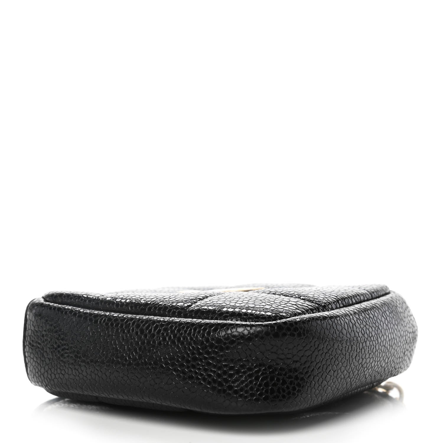Chanel Caviar Quilted Coin Purse Belt Bag Black 3 of 10