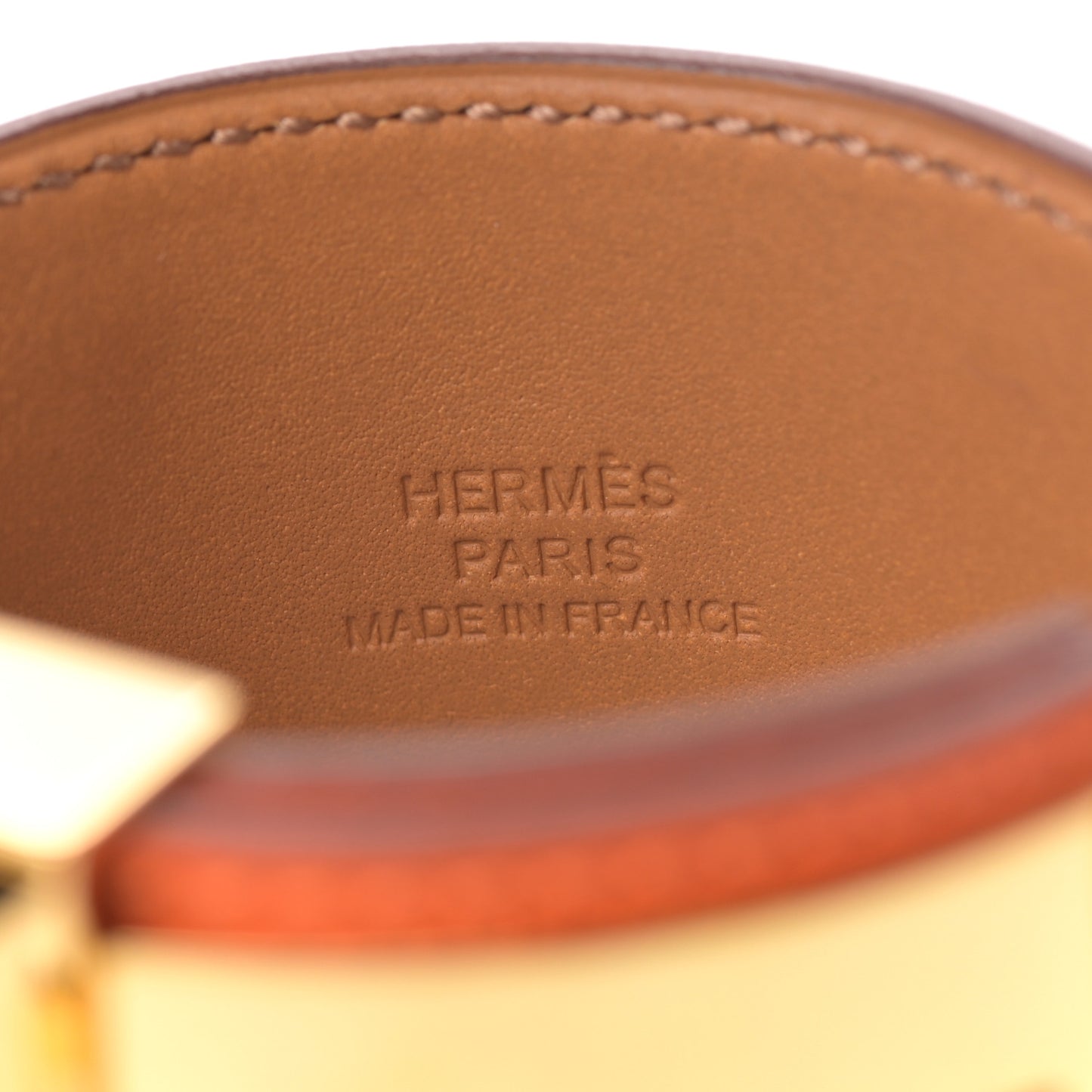 Epsom Collier de Chien CDC Bracelet S Orange