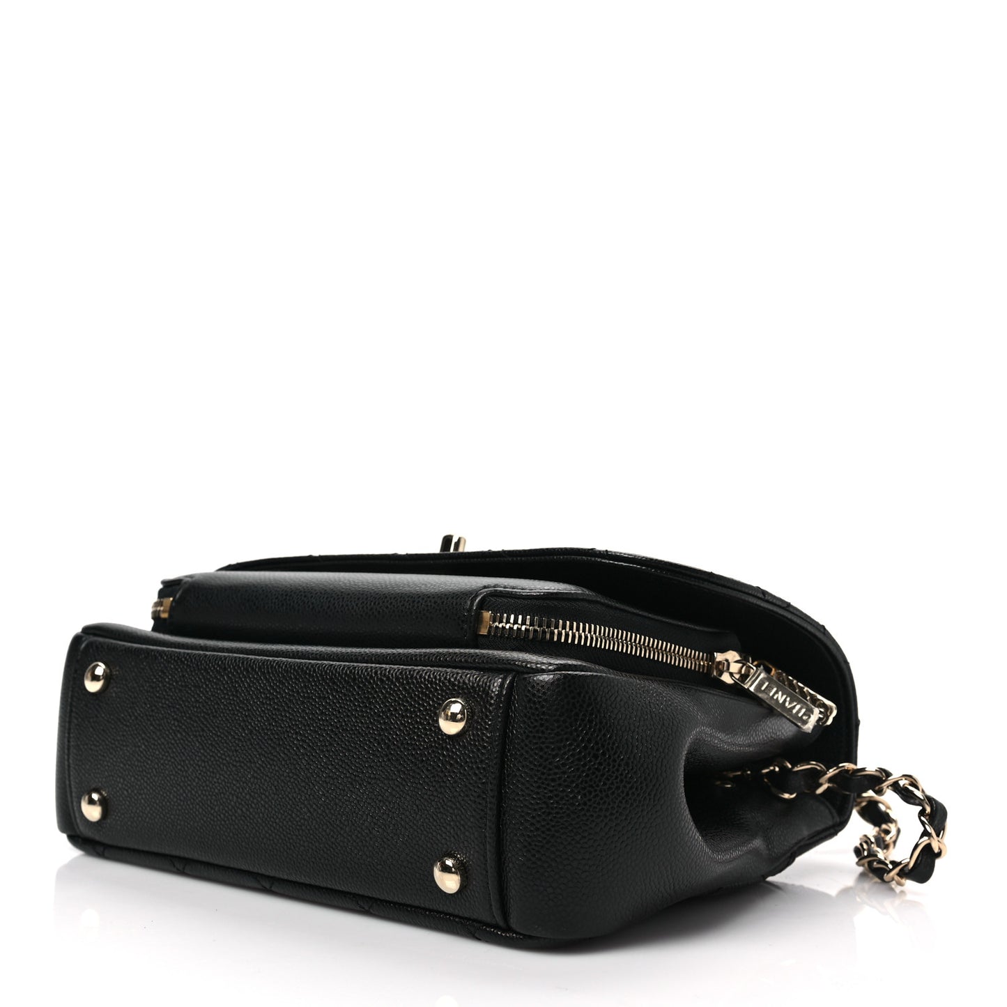 Caviar Quilted Medium Business Affinity Flap Black