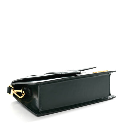 Jacquemus Glazed Calfskin Le Grand Bambino Dark Green 3 of 9