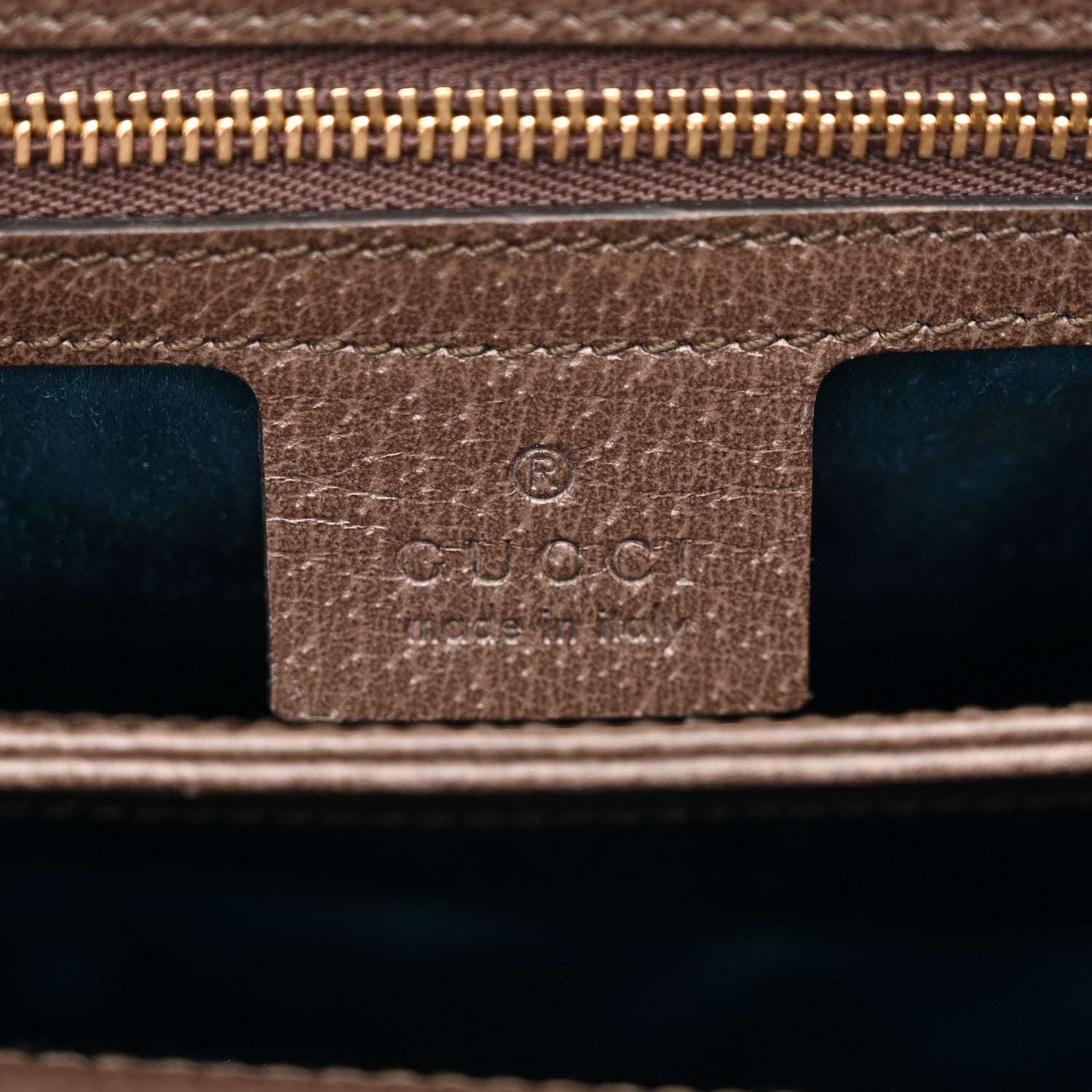 Gucci GG Supreme Monogram Web Medium Ophidia Chain Shoulder Bag Brown 6 of 15