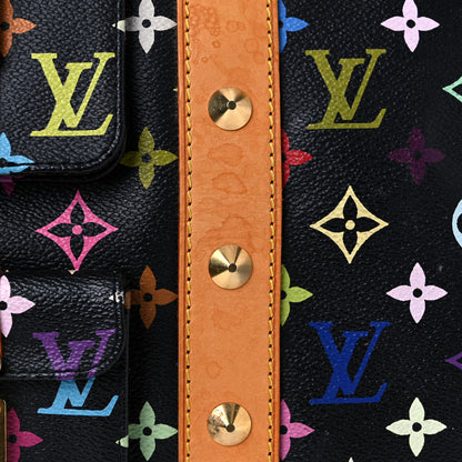 Louis Vuitton Monogram Multicolor Keepall 45 Black 22 of 35