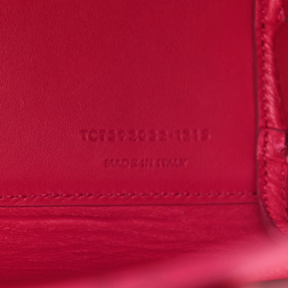 Saint Laurent Grained Calfskin Baby Sac De Jour Lipstick Fuchsia 6 of 12
