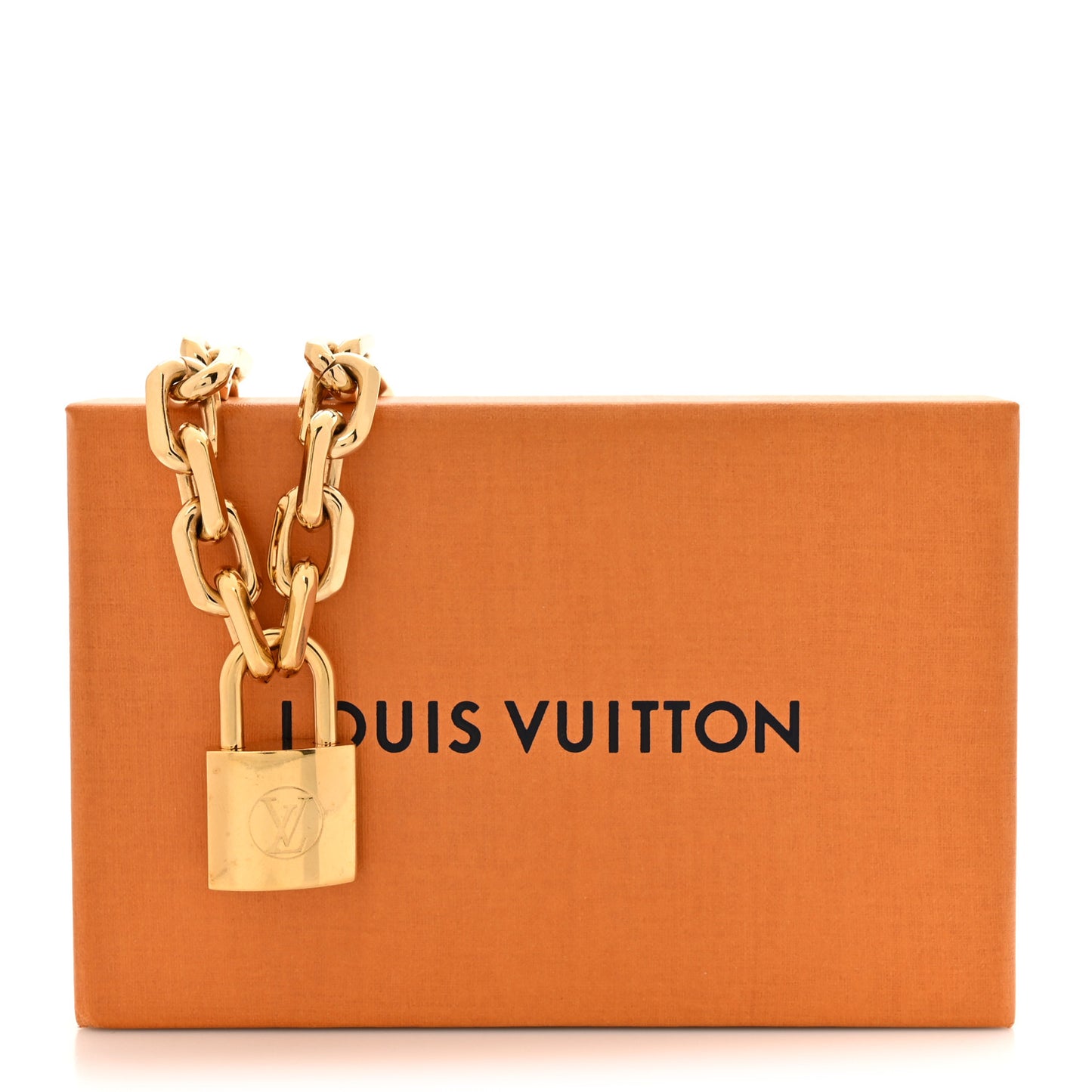 LV Edge Necklace Cadenas Gold