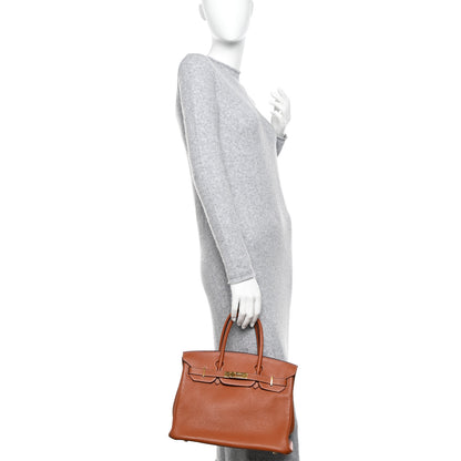 Hermes Taurillon Clemence Birkin 30 Etrusque 2 of 21