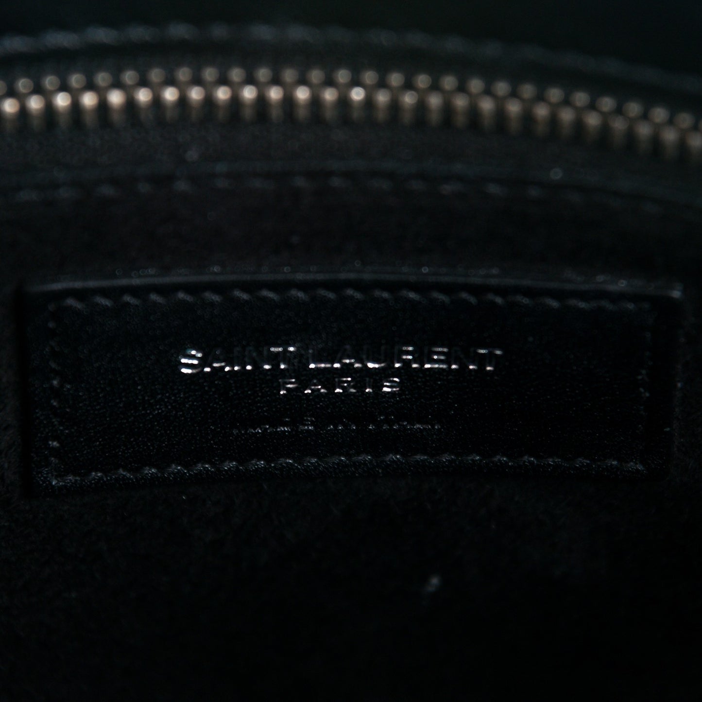 Python Calfskin Embossed Small Sac de Jour Black