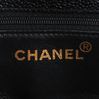 Chanel Caviar Quilted Small Tote Black 6 of 10