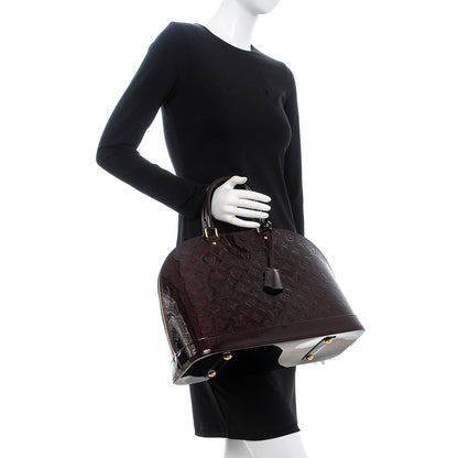 Louis Vuitton Vernis Alma GM Amarante 2 of 6