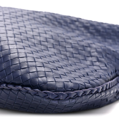Bottega Veneta Nappa Intrecciato Maxi Veneta Hobo Sapphire 10 of 11