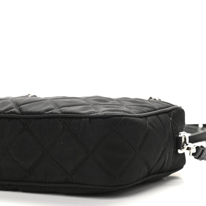 Prada Nylon Tessuto Impuntu Quilted Crossbody Bag Black 5 of 7