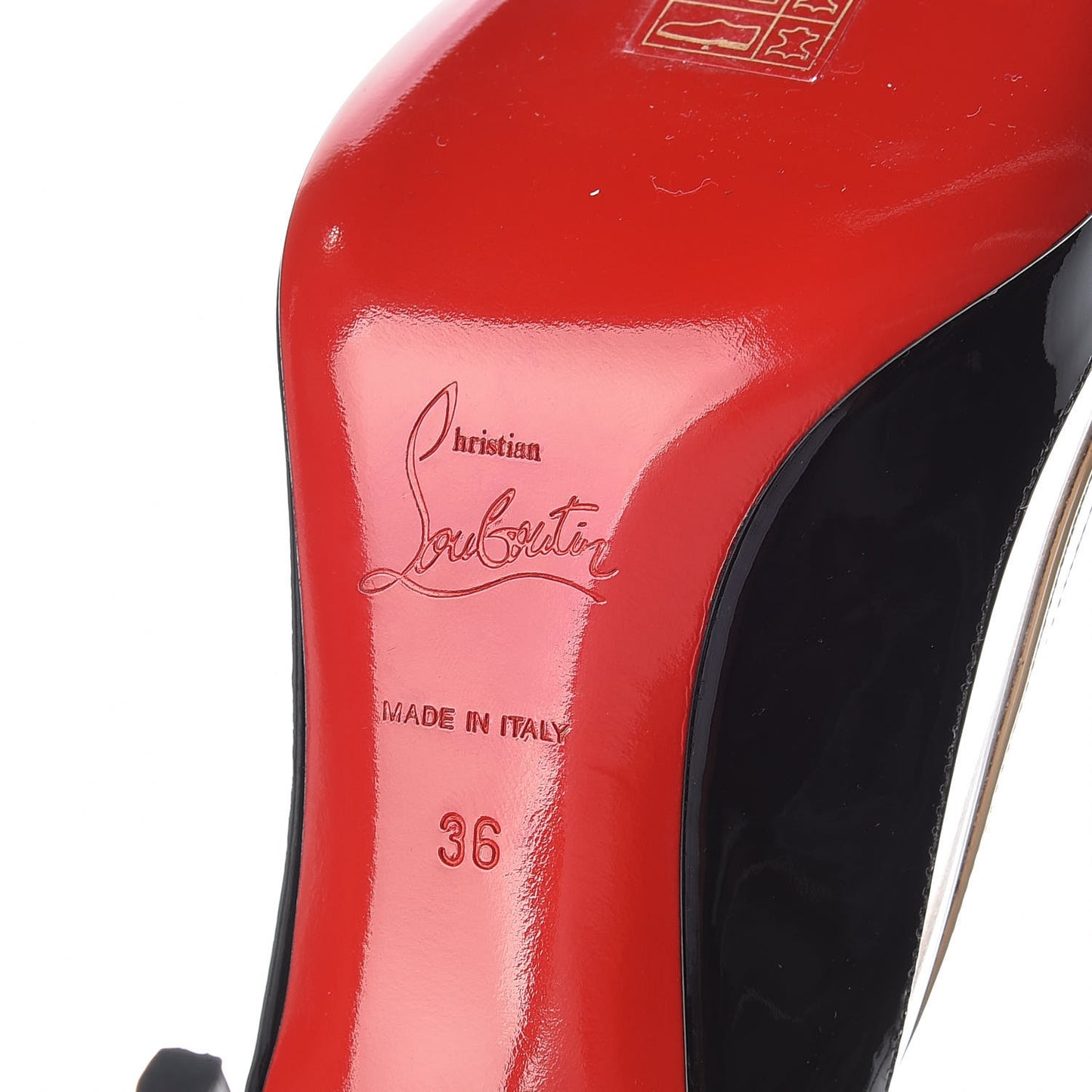 Patent PVC Paulina 85 Pumps 36 Black