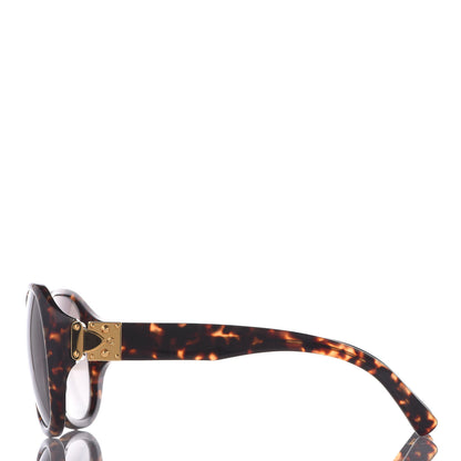 Louis Vuitton Oversized Soupcon Sunglasses Z0255W Dark Tortoise 2 of 9