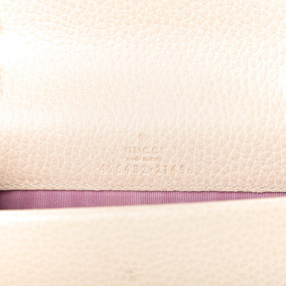 Gucci Dollar Calfskin Crystal Super Mini Dionysus Shoulder Bag Mystic White Black Diamond 8 of 9