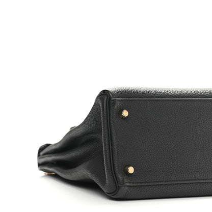 Hermes Togo Kelly Retourne 32 Black 10 of 14