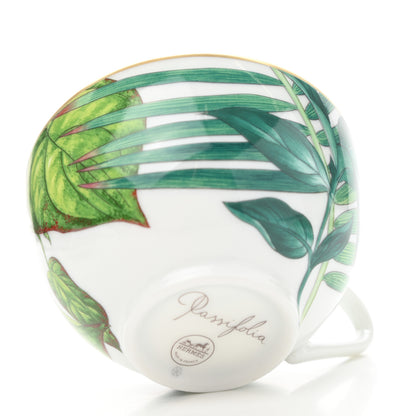 Hermes Porcelain Passifolia Tea Cup And Saucer Set Of 2 5 of 14