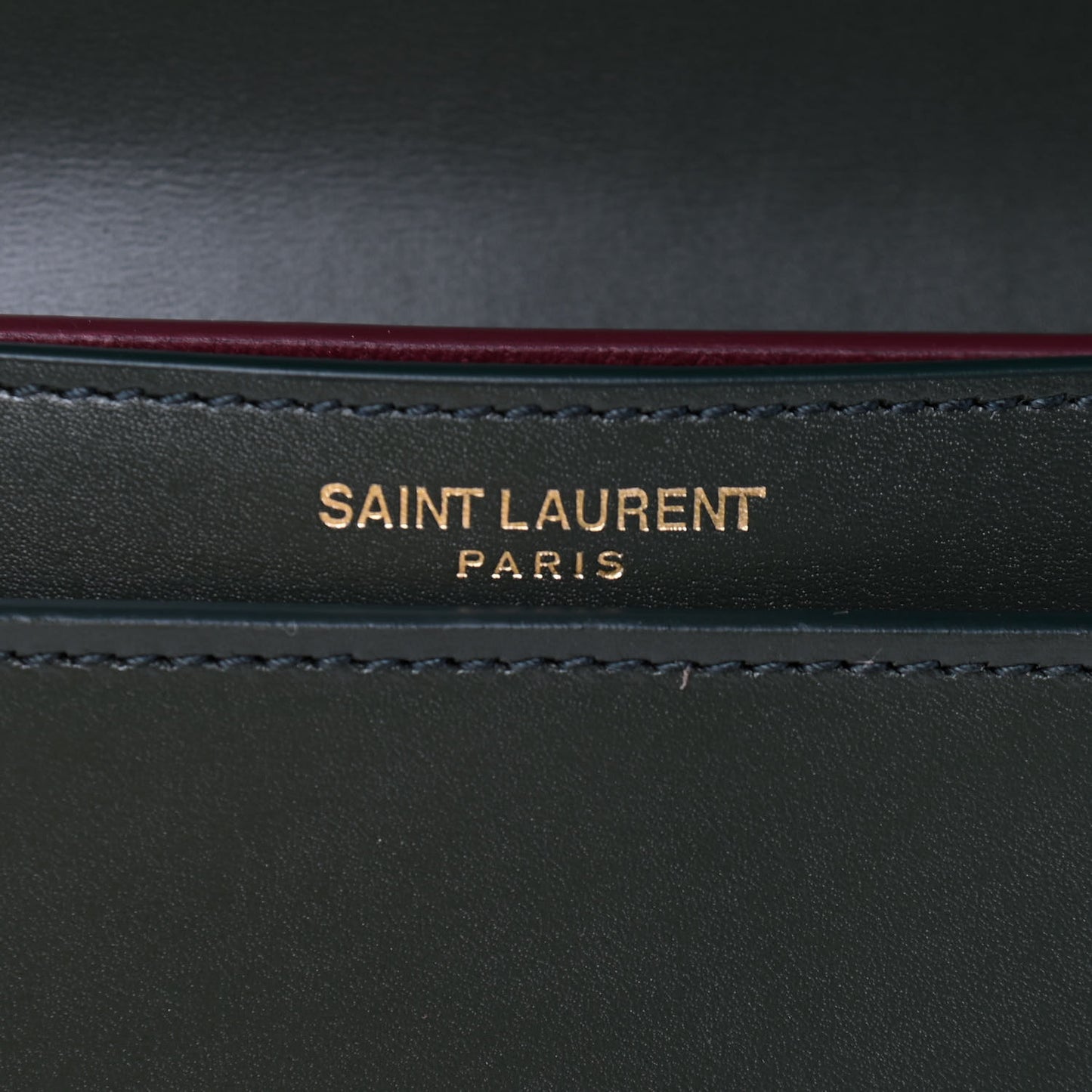 Smooth Calfskin Monogram Cassandra Clasp Bag Dark Green