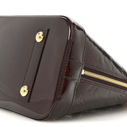 Louis Vuitton Vernis Alma PM Amarante 10 of 13