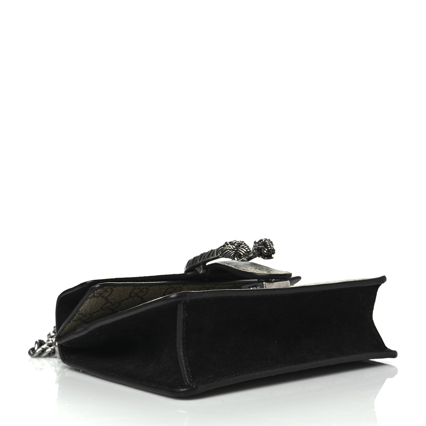 GG Supreme Monogram Mini Dionysus Shoulder Bag Black