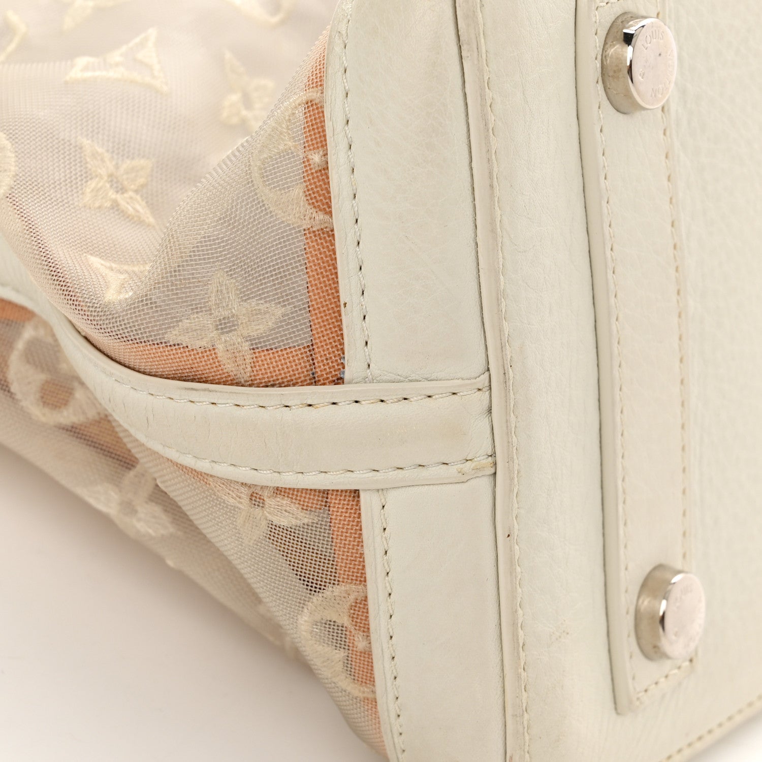 Louis Vuitton Monogram Transparence Lockit East-West White 14 of 16