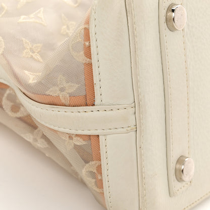 Louis Vuitton Monogram Transparence Lockit East-West White 14 of 16
