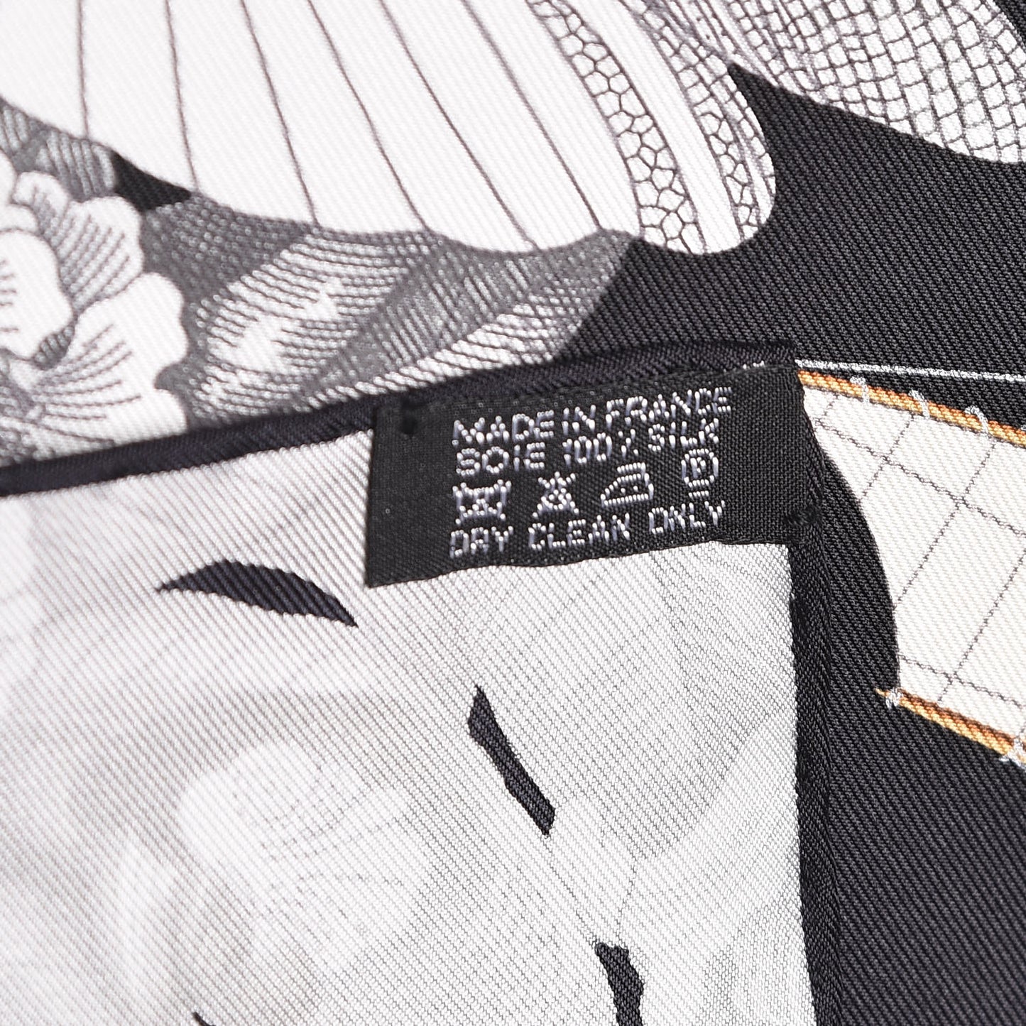 Silk Tous Les Bateaux Du Monde Scarf 90 Black Gris Marron