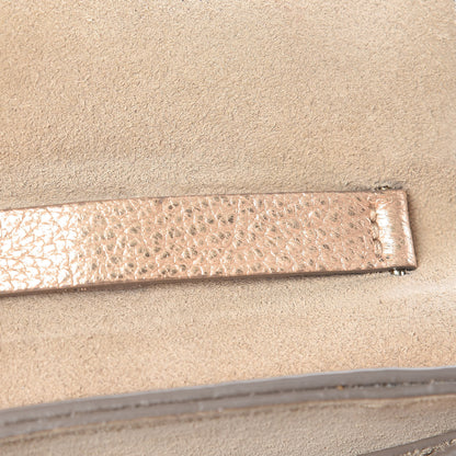Chloe Metallic Grained Goatskin Nano Drew Shoulder Bag Abstract Gold 11 of 14