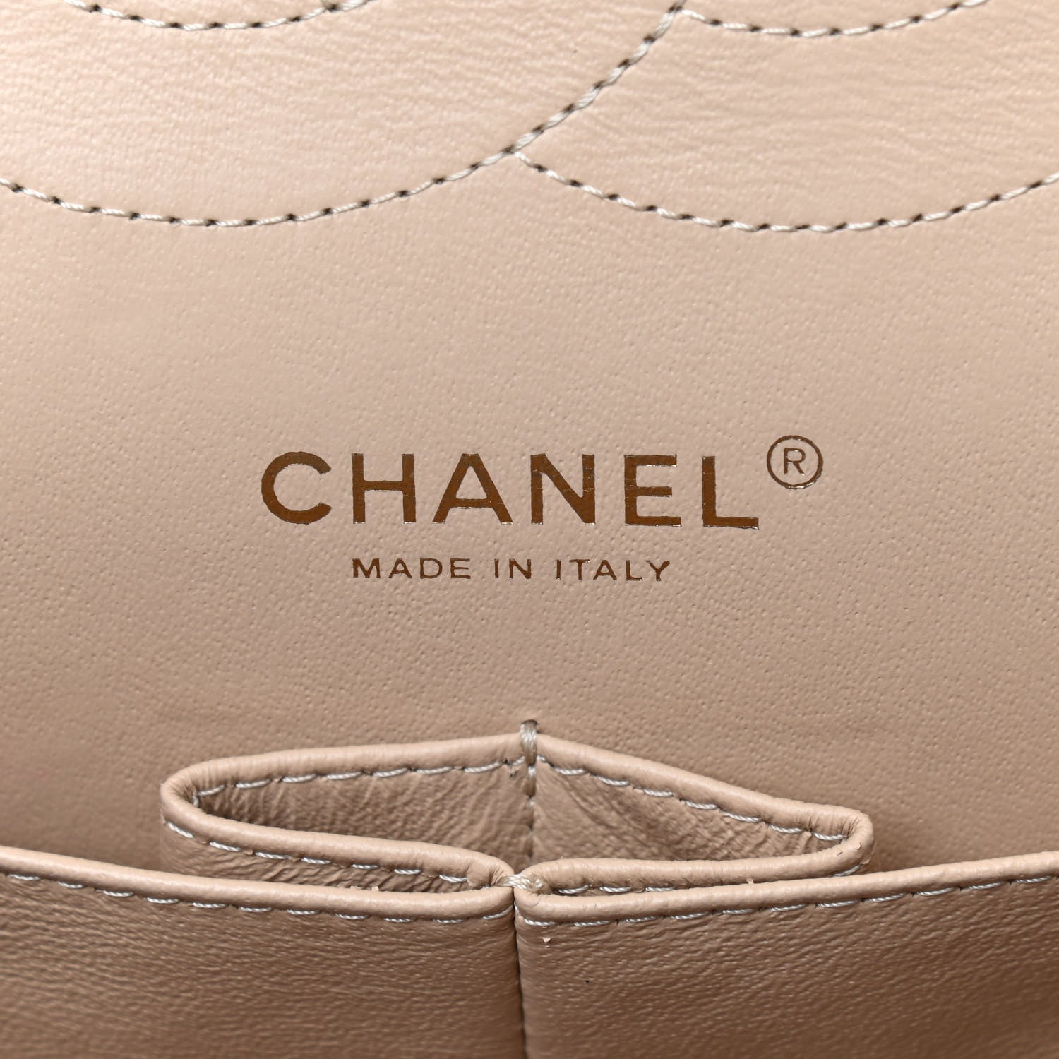 Chanel Caviar Quilted Jumbo Double Flap Beige Clair 6 of 10