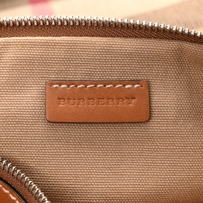 Burberry House Check Large Adeline Crossbody Saddle Brown 7 of 13