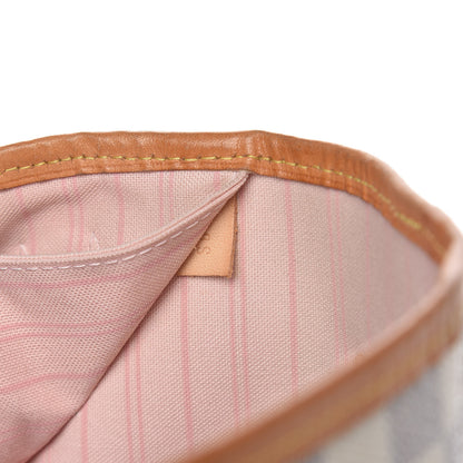Louis Vuitton Damier Azur Neo Neverfull MM Rose Ballerine 16 of 22