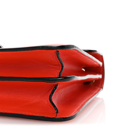 Bulgari Calfskin Serpenti Forever Shoulder Bag Red 9 of 9