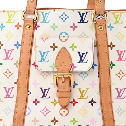 Louis Vuitton Monogram Multicolor Aurelia GM White 7 of 15
