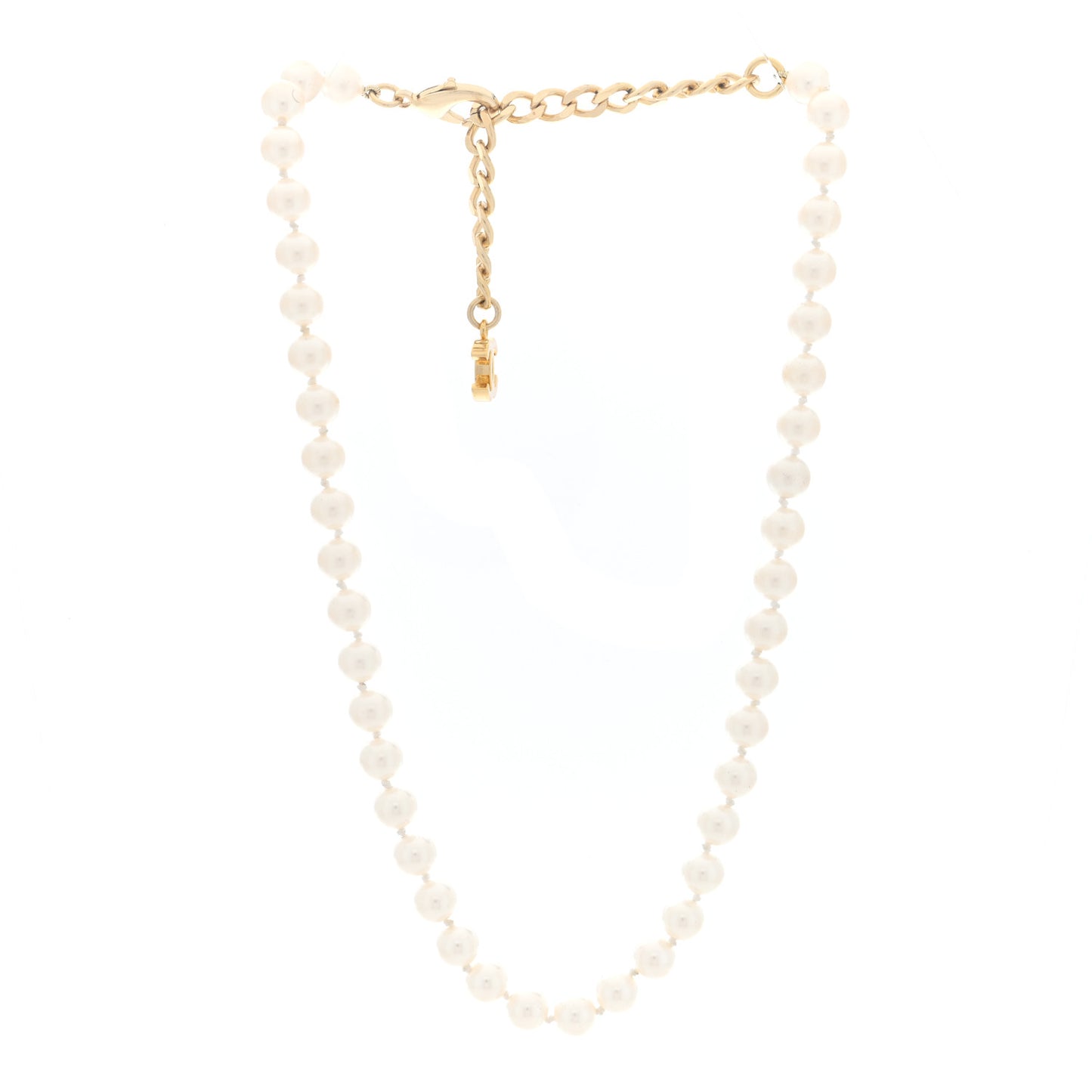 Pearl Rein CC Choker Necklace