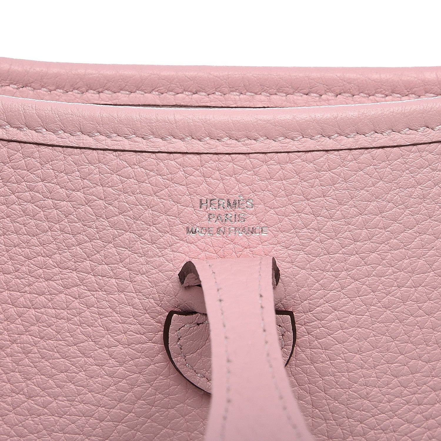 Hermes Taurillon Clemence Evelyne TPM Rose Sakura 6 of 8