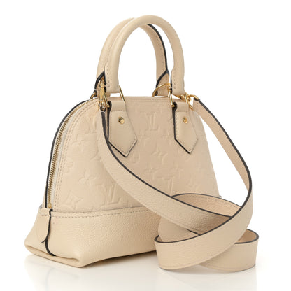 Louis Vuitton Empreinte Neo Alma BB Creme 2 of 10