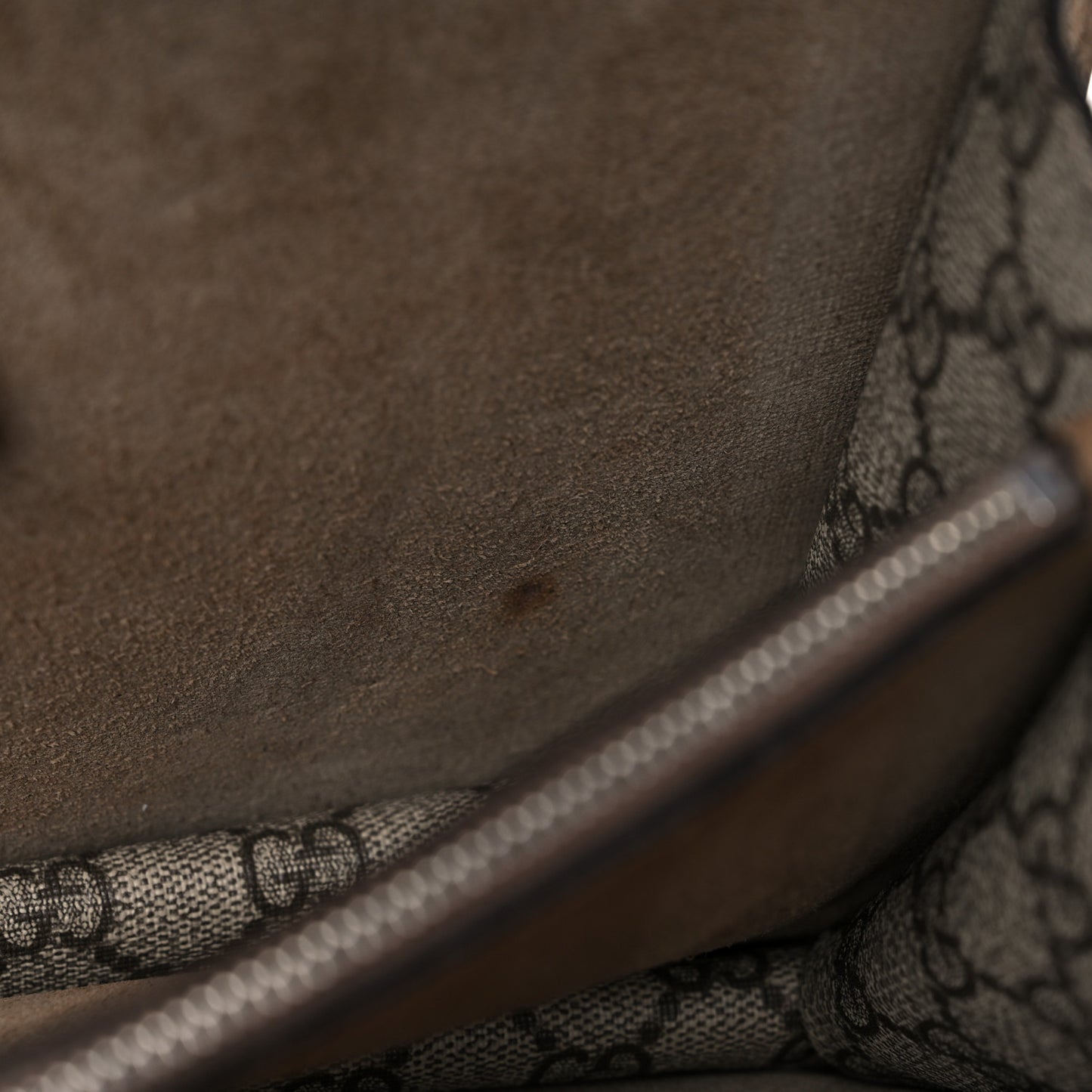 GG Supreme Monogram Small Dionysus Shoulder Bag Taupe