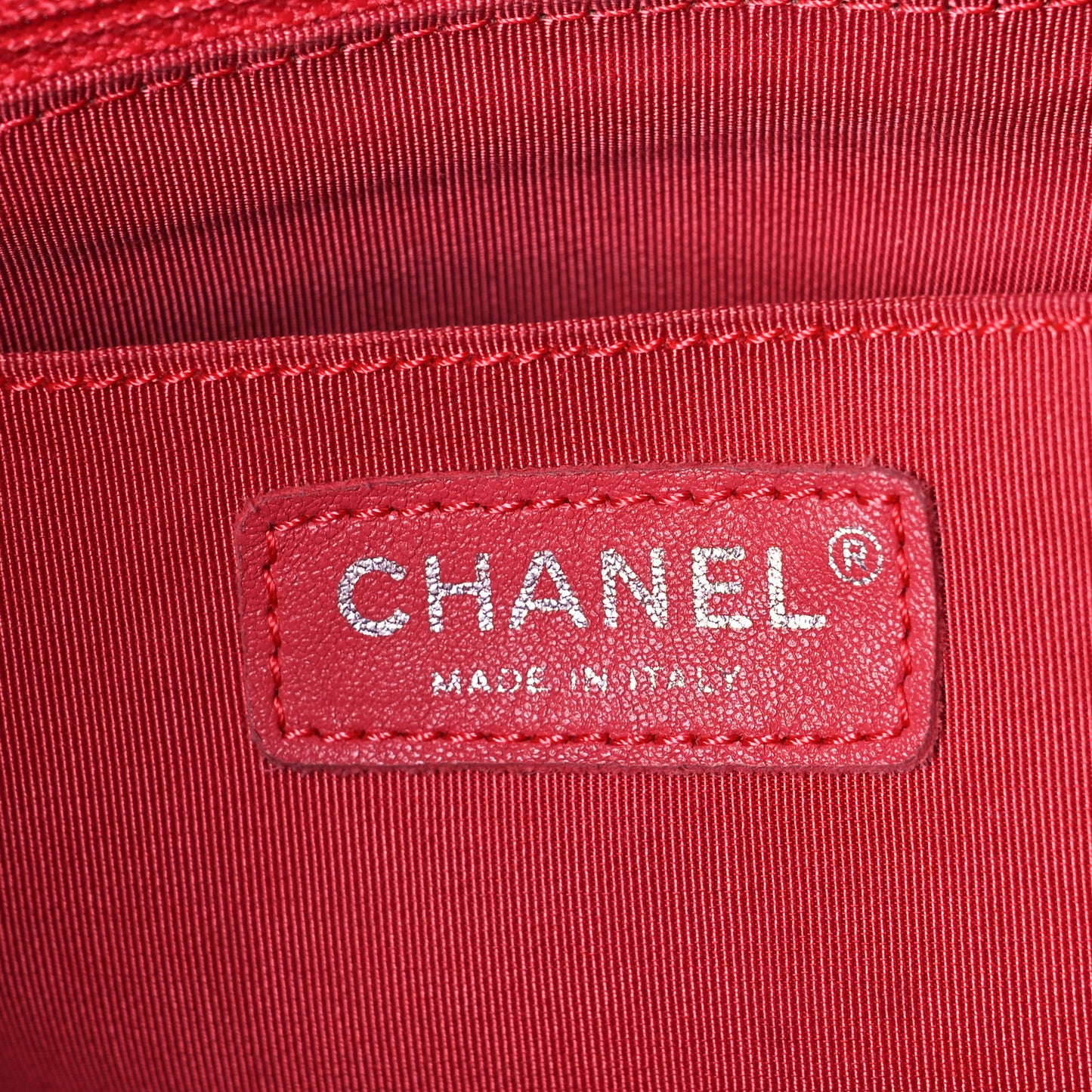 Lambskin Quilted Large Urban Spirit Backpack Red