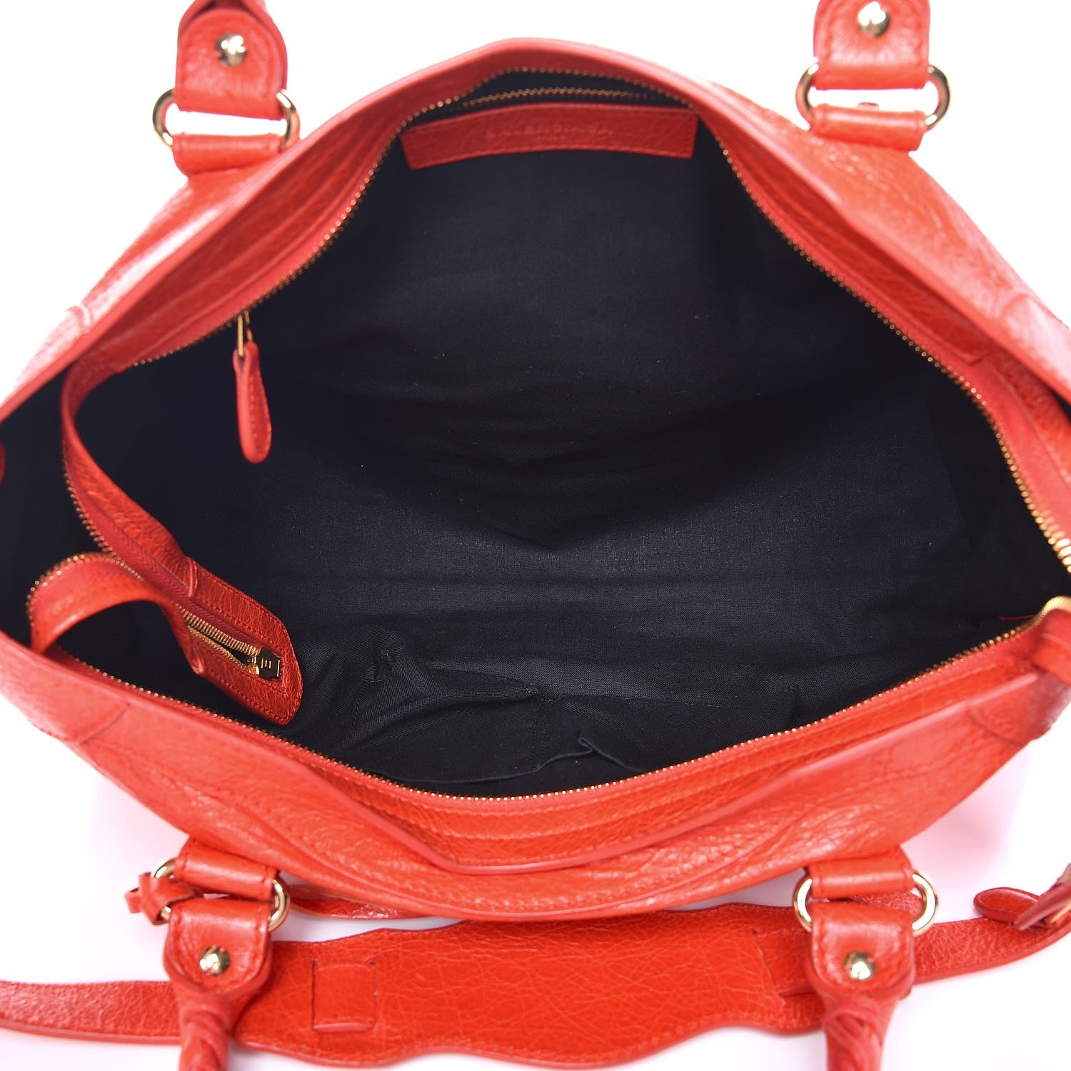 Balenciaga Agneau Giant 12 Gold Hardware City Rouge Coquelicot 6 of 11