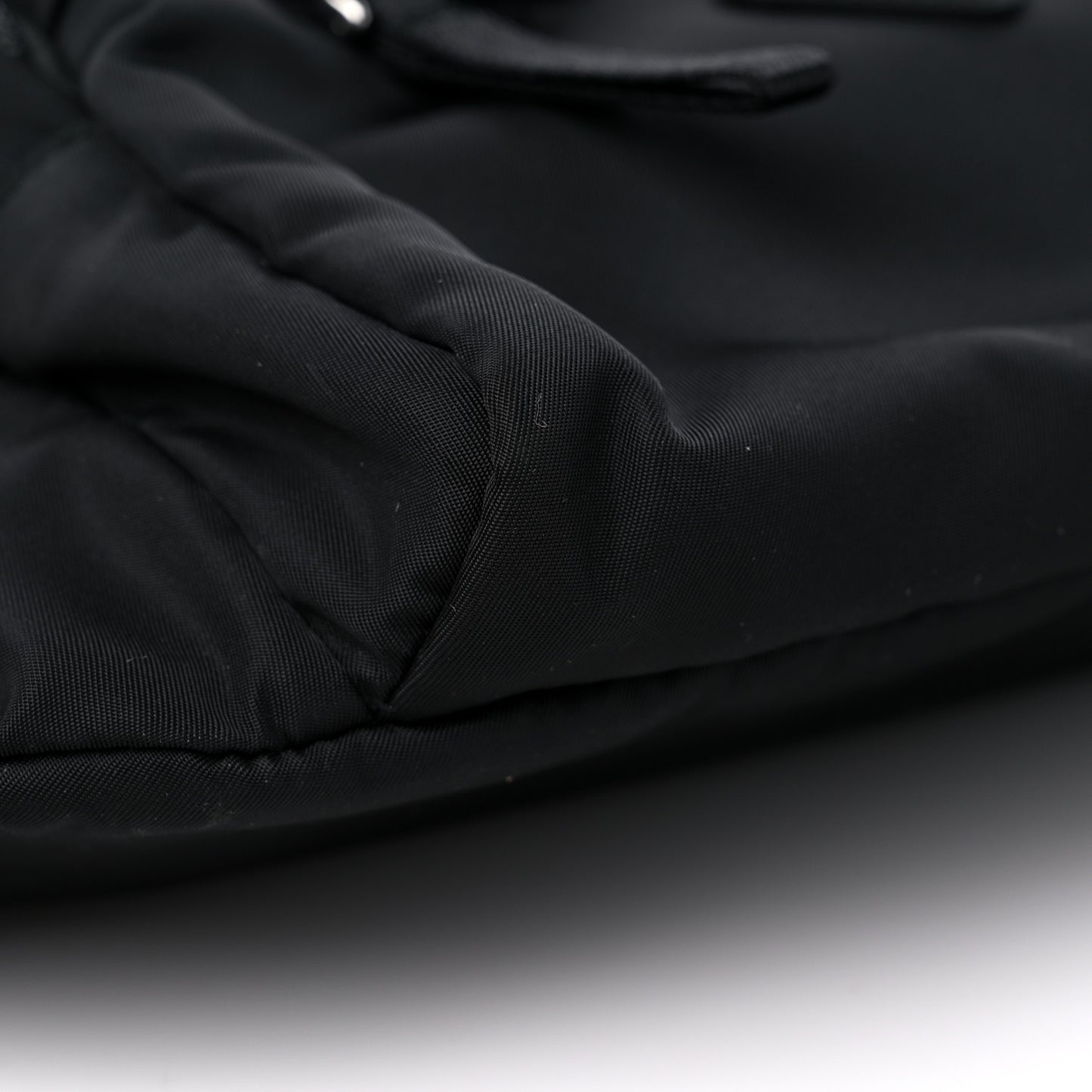 Tessuto Nylon Montagna Belt Bag Black