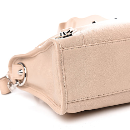 Balenciaga Chevre Silver Metallic Edge Hardware S City Tapioca 15 of 19