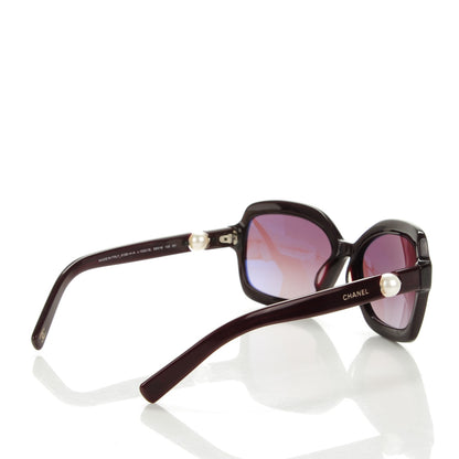 Chanel CC Pearl Sunglasses 5132-H-A Purple 4 of 7