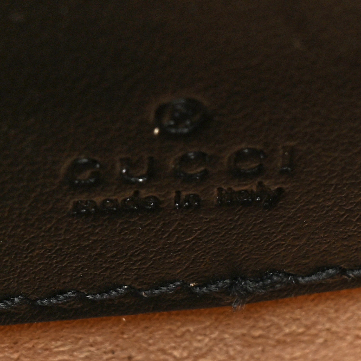 Gucci Calfskin Matelasse Mini GG Marmont Crossbody Bag Black 6 of 10