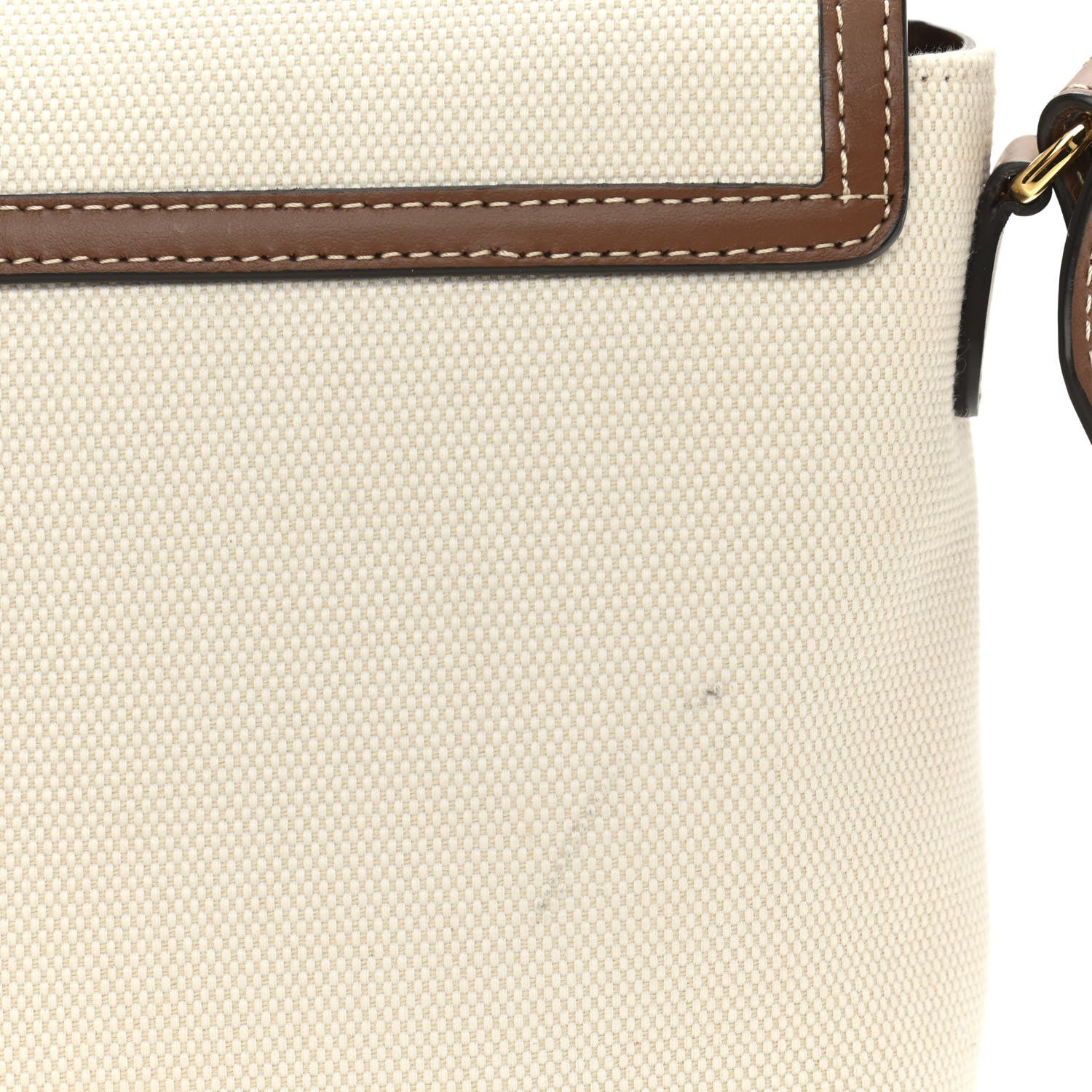 Burberry Canvas Horseferry Print Note Crossbody Bag Natural Tan 12 of 12