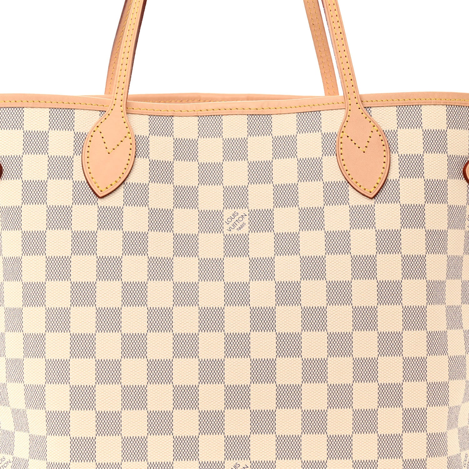 Louis Vuitton Damier Azur Neo Neverfull MM Rose Ballerine 8 of 11